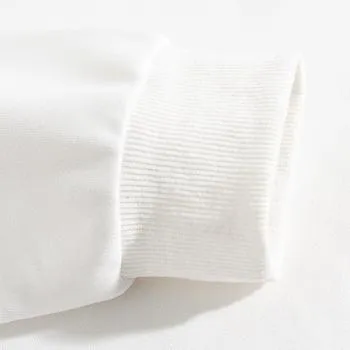 2021 Fashion Warm Christmas O-Neck White Sweater I