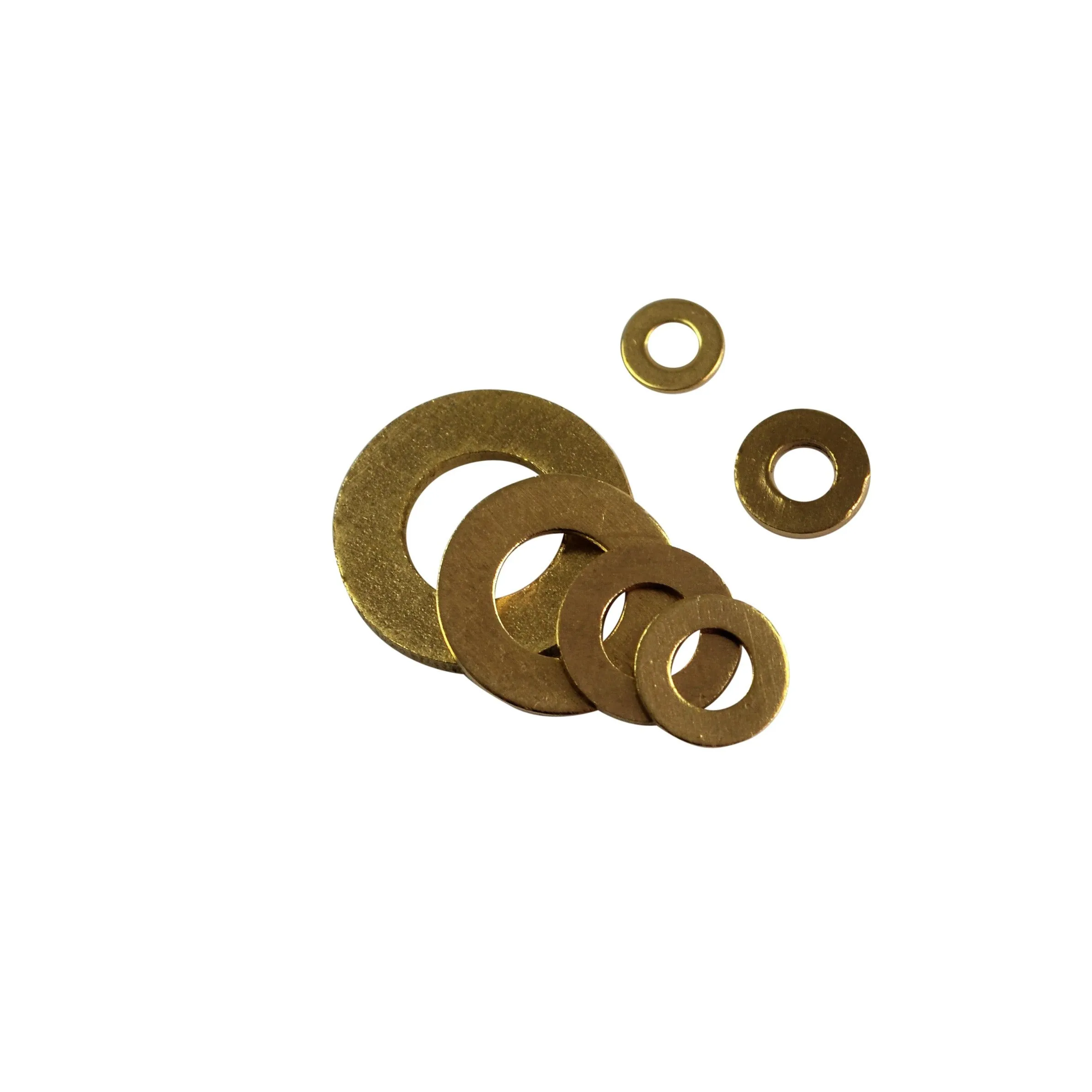 250pc Metric Brass Washer Grab Kit Assortment