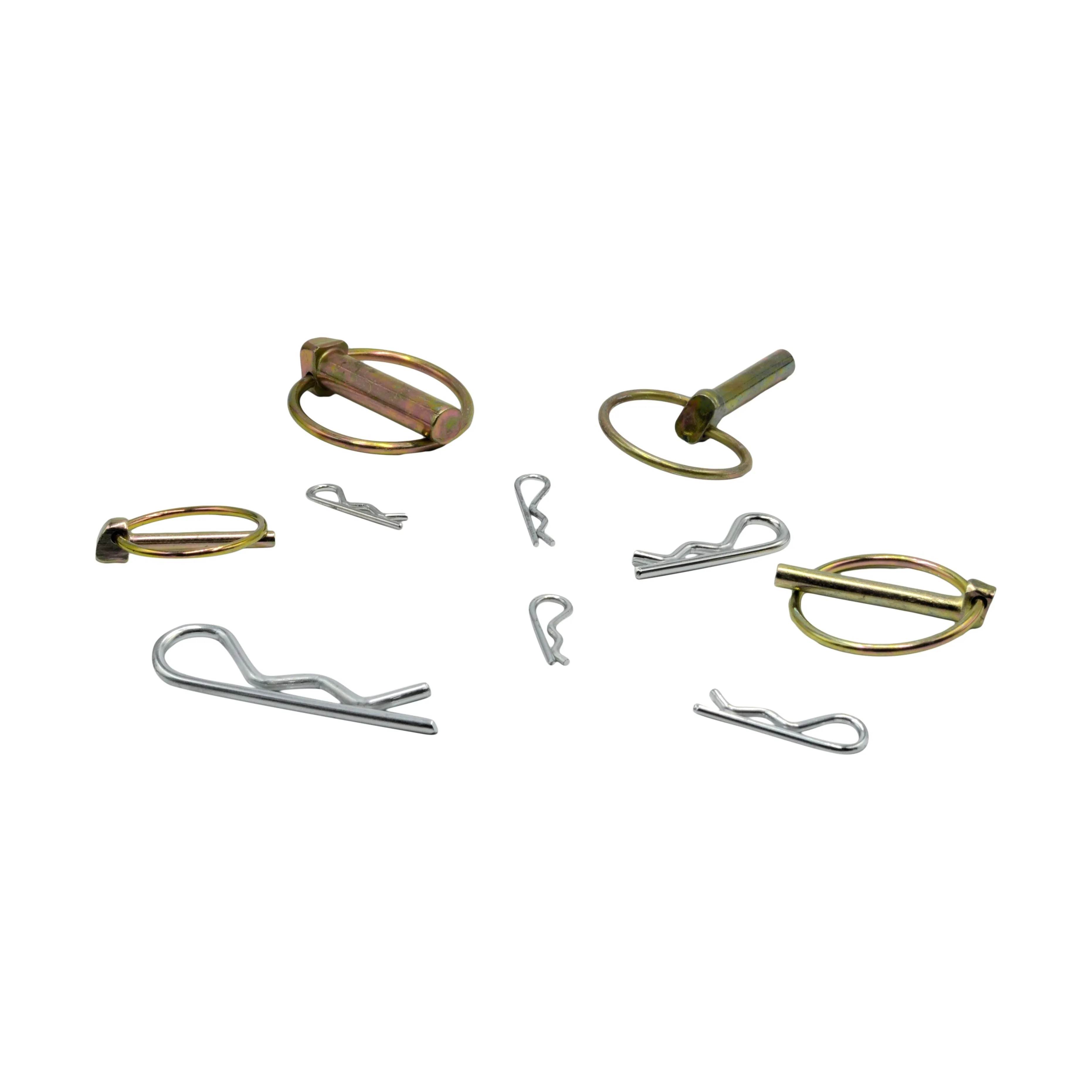 50pc Metric Lynch Pin and 150 Pc Imperial R Pin Clip Grab Kit