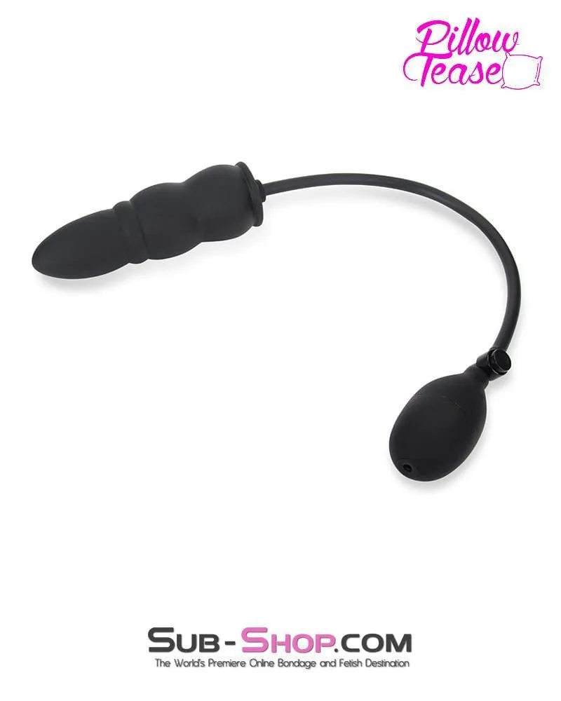 7029E      Inflatable Rubber Graduated Dildo - MEGA Deal