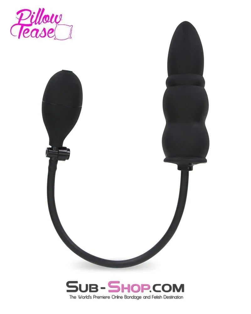 7029E      Inflatable Rubber Graduated Dildo - MEGA Deal
