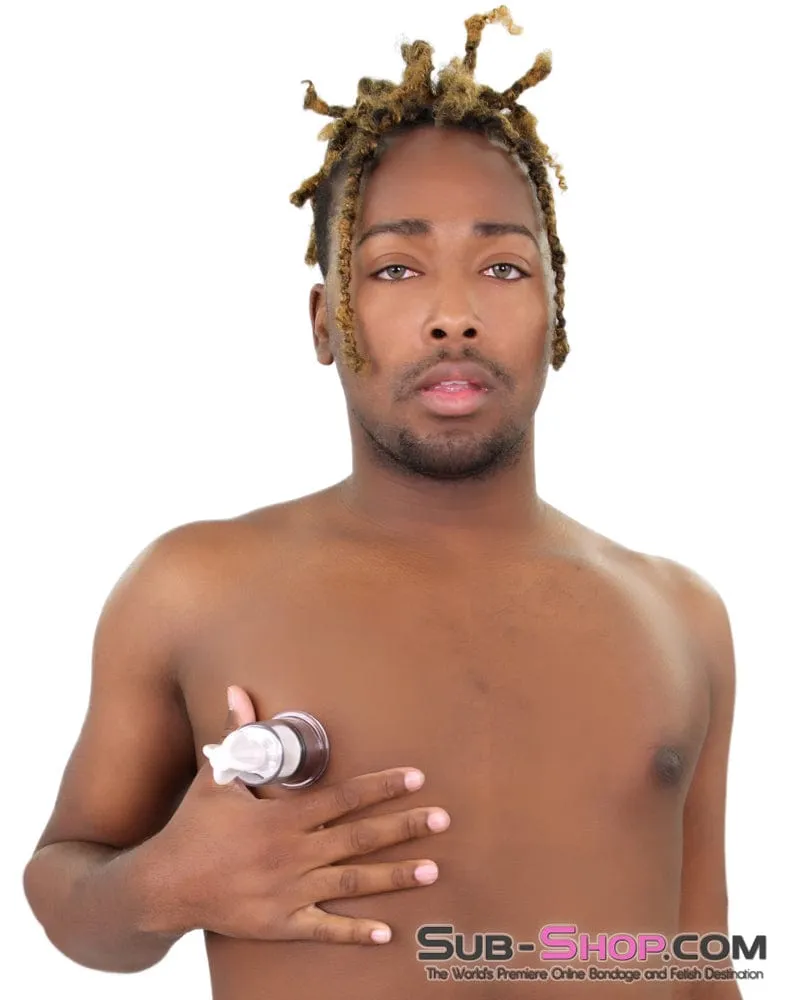 7213S-SIS      Sissy Boy Nipple Suction Body Cupping Cup, 1.6" Wide