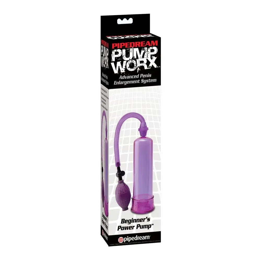 7.5-inch Pipedream Beginners Power Penis Pump with Suction