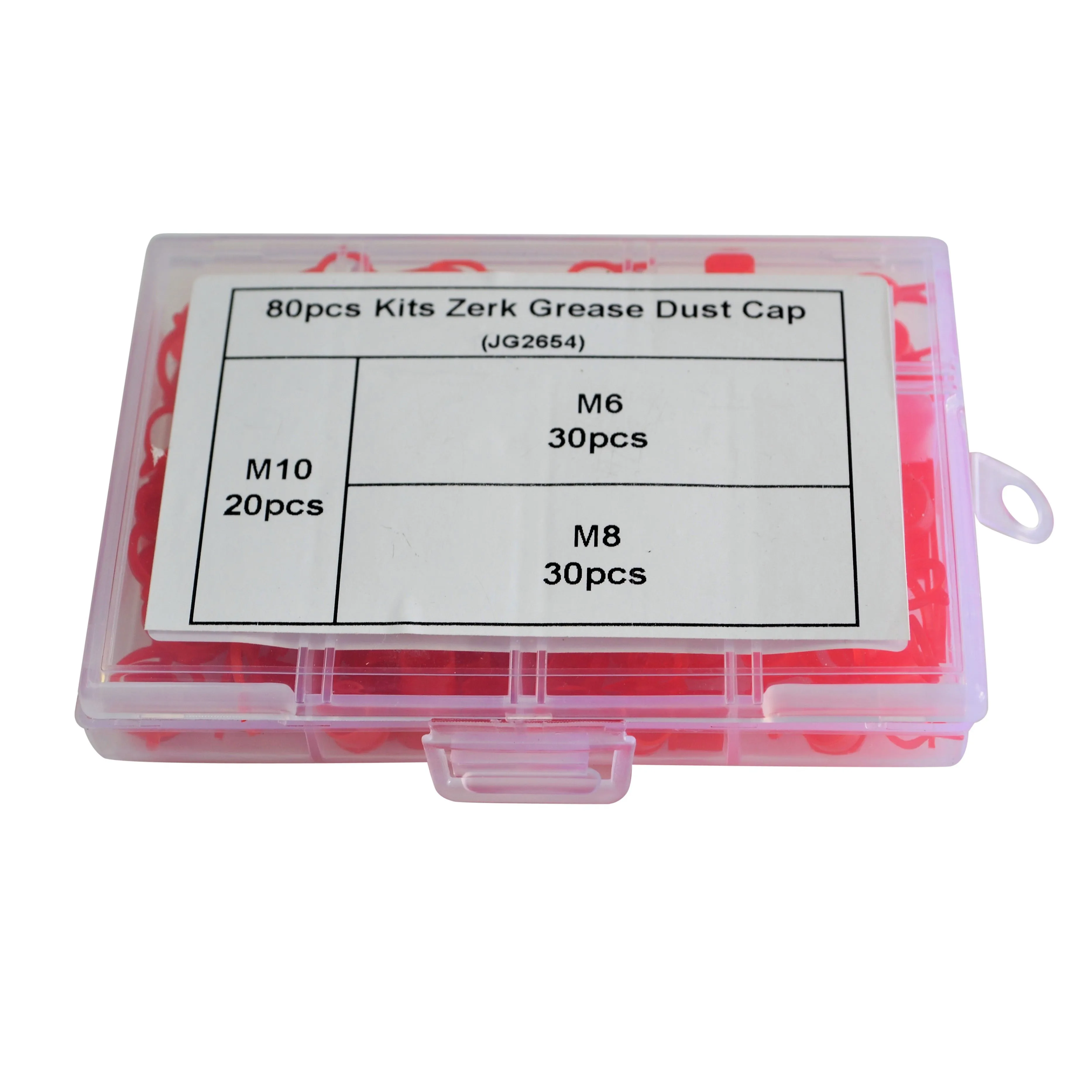 80pc Grease Nipple Cap Grab Kit