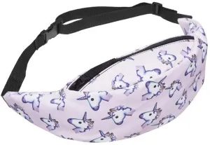 9Yourtime Light Purple Unicorn Waist Bags Belt Fanny Packs for Women Kids