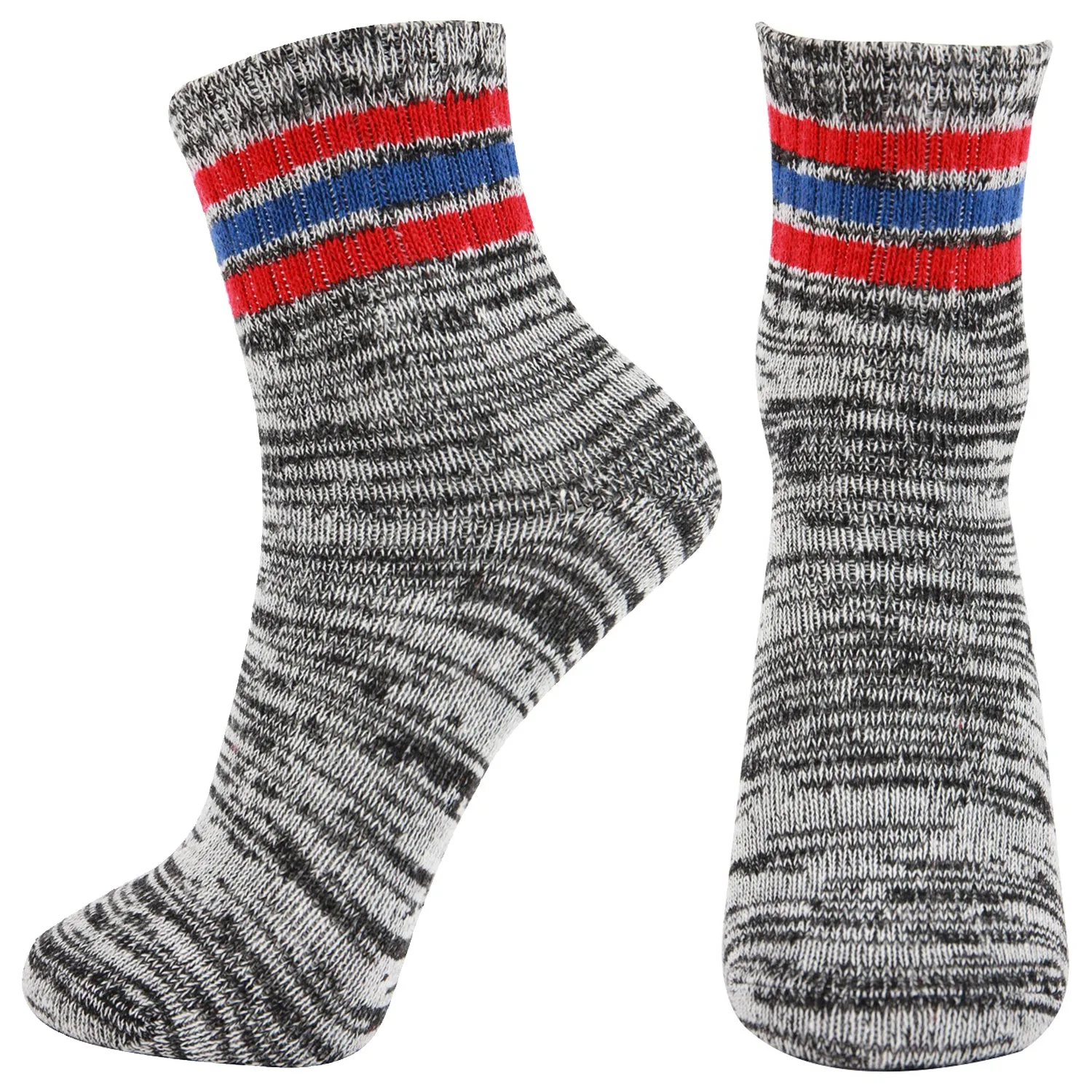 AAS Mixed Color Thick Warm Wool Socks 5Pack