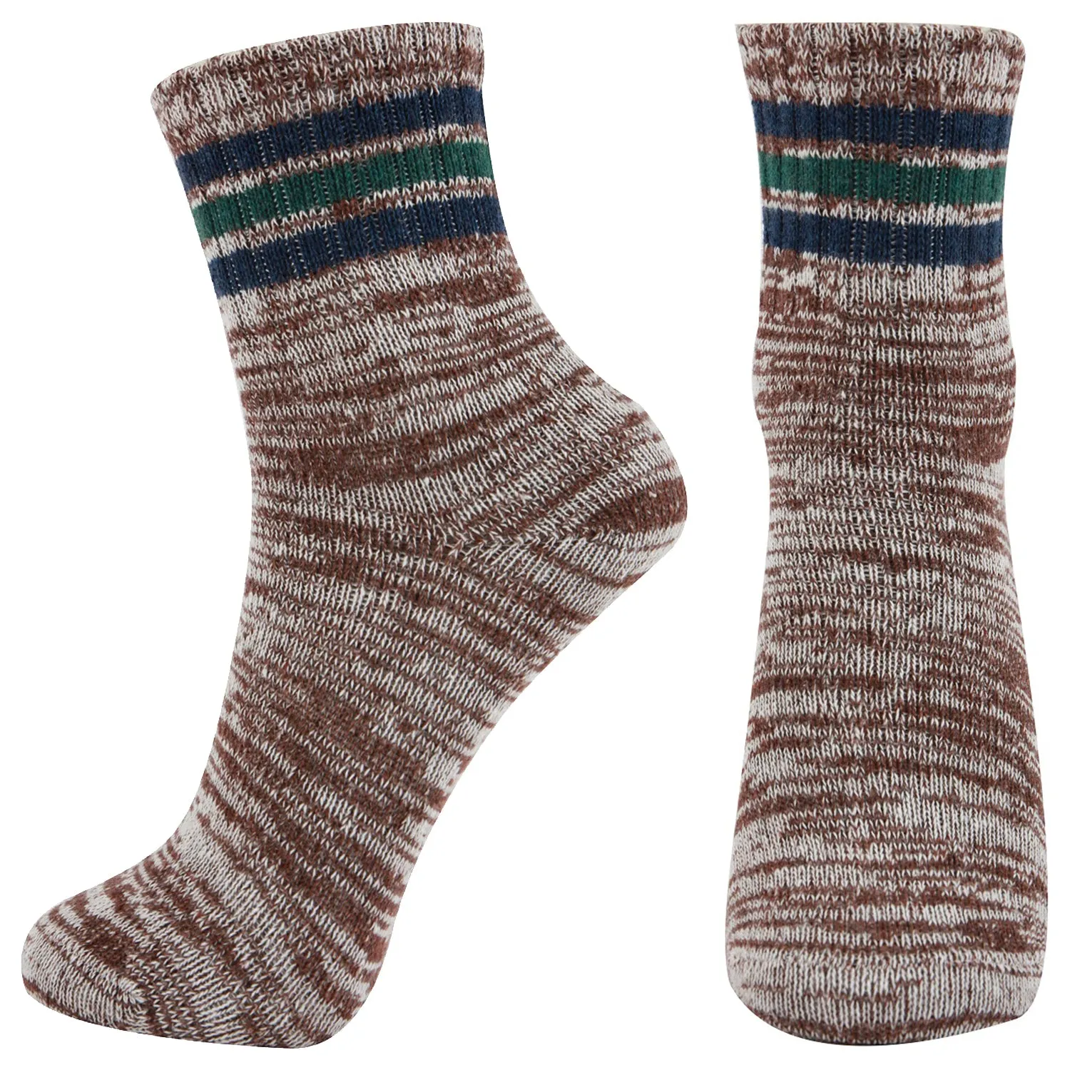 AAS Mixed Color Thick Warm Wool Socks 5Pack