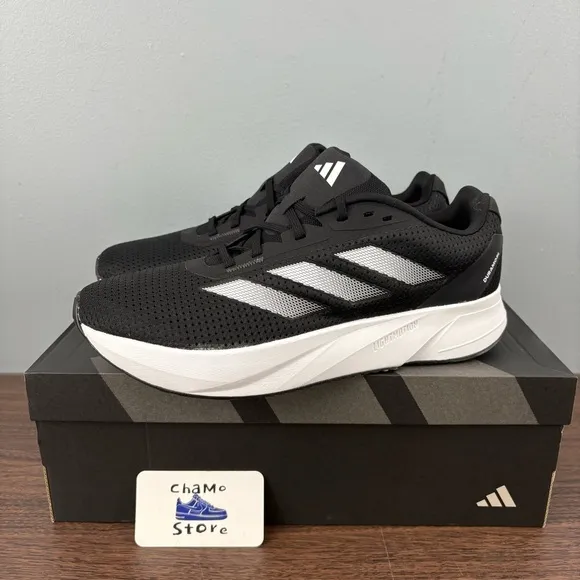 Adidas Mens Duramo SL ID9849 Black Running Shoes Sneakers Men’s sz 10.5