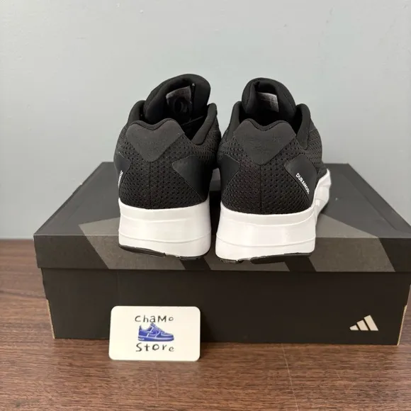 Adidas Mens Duramo SL ID9849 Black Running Shoes Sneakers Men’s sz 10.5