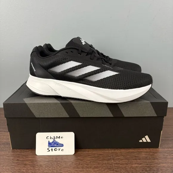 Adidas Mens Duramo SL ID9849 Black Running Shoes Sneakers Men’s sz 10.5