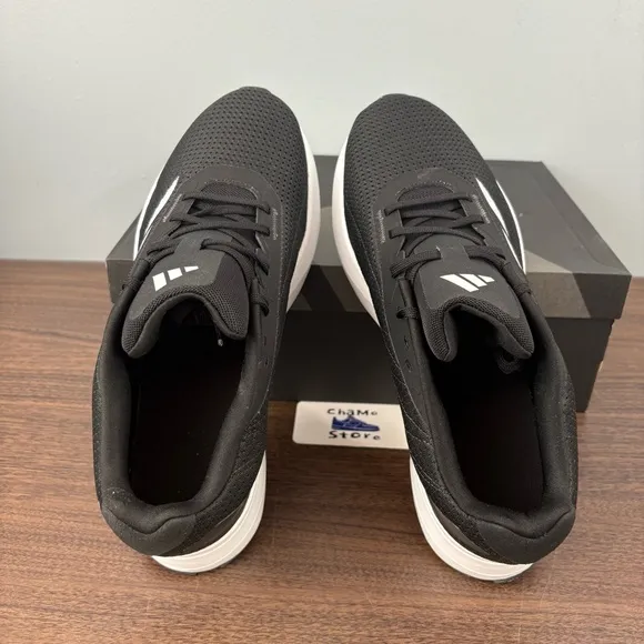 Adidas Mens Duramo SL ID9849 Black Running Shoes Sneakers Men’s sz 10.5