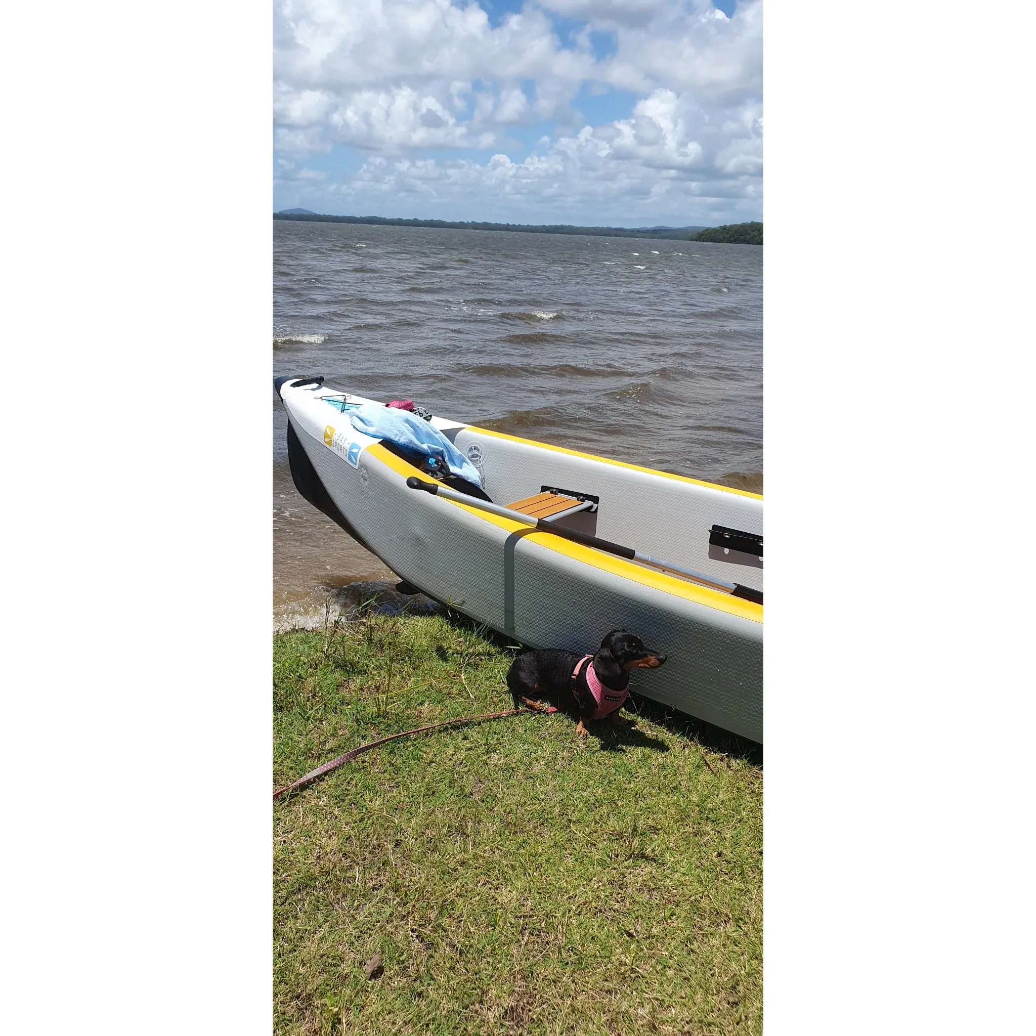 Air Canoe 420 - 4.2m 3-Seater Inflatable Canoe