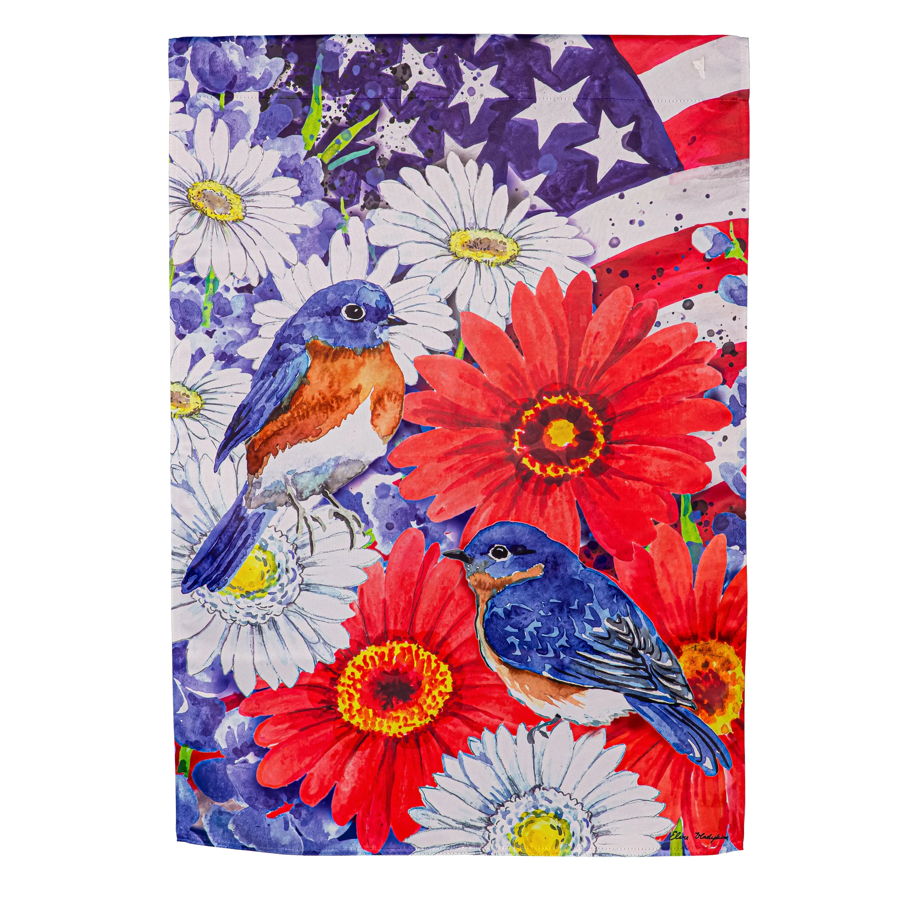 American Glory Suede House Flag,13s11563