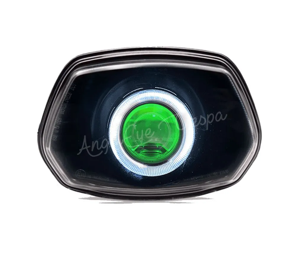 Angel Eye With Green Devil Eye (model 1) | Vespa Sprint