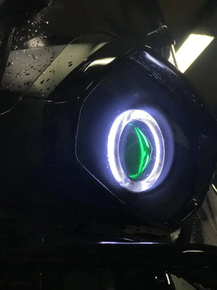 Angel Eye With Green Devil Eye (model 1) | Vespa Sprint
