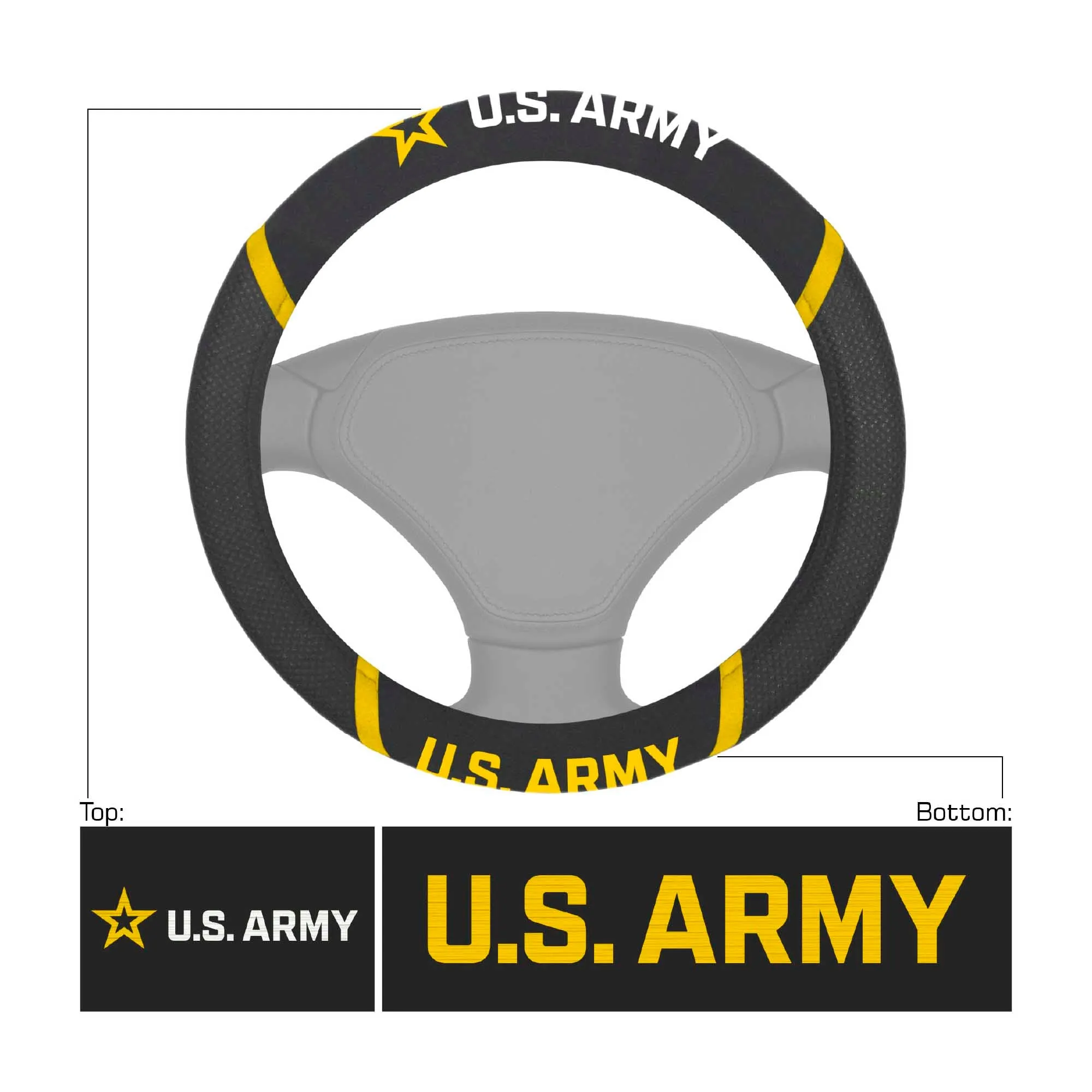ARMY Steering Wheel Cover