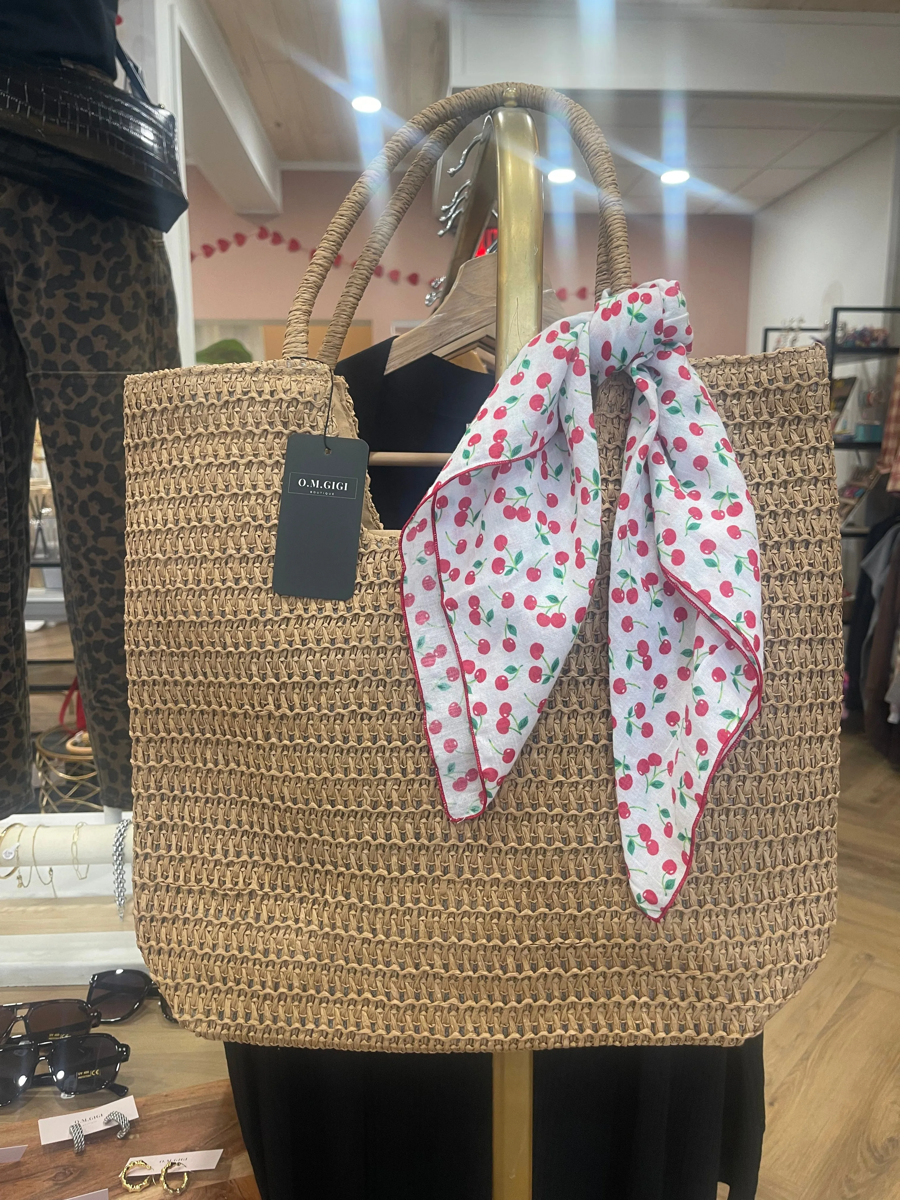 ATHENS WOVEN TOTE