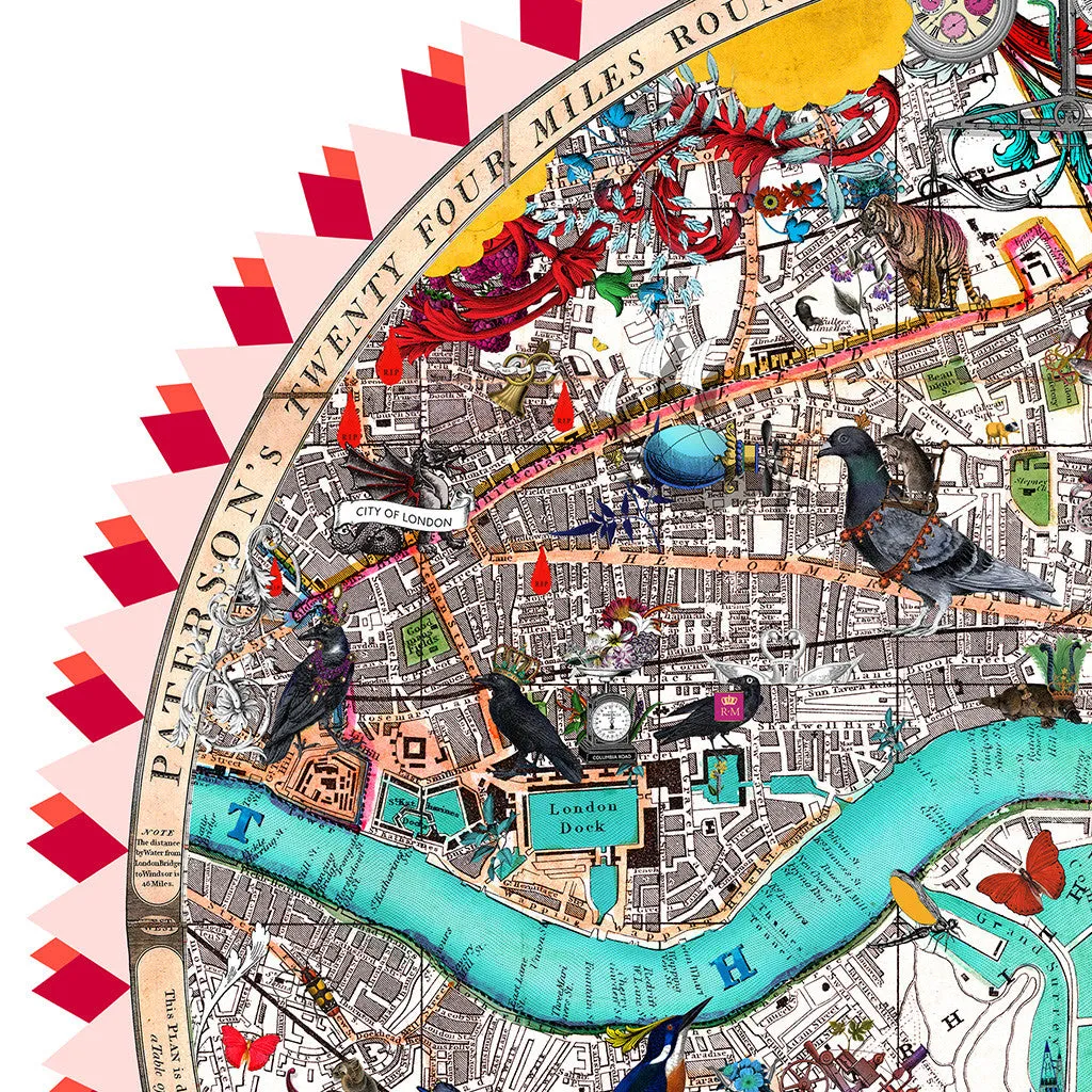 Austur Robin London - Art Print