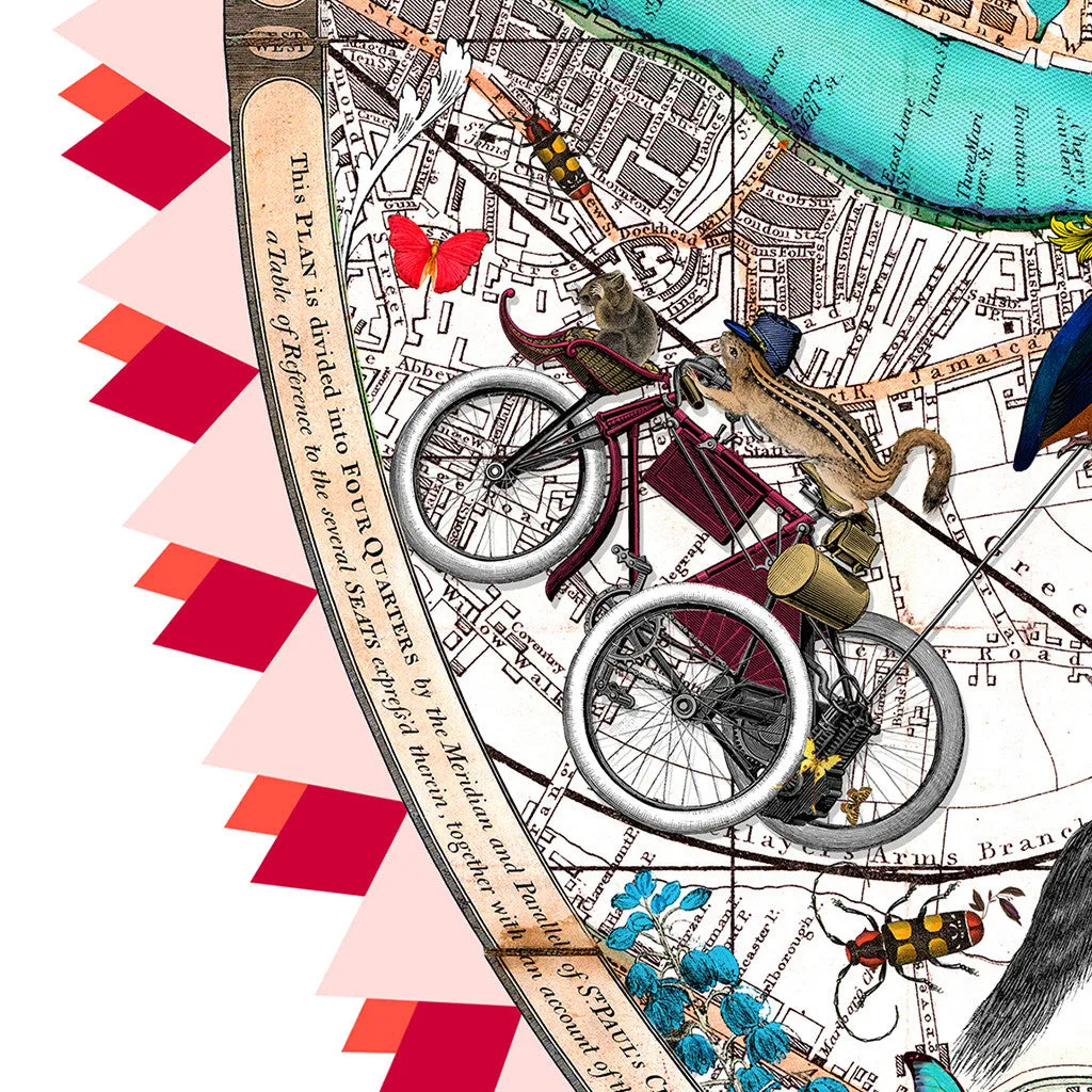 Austur Robin London - Art Print