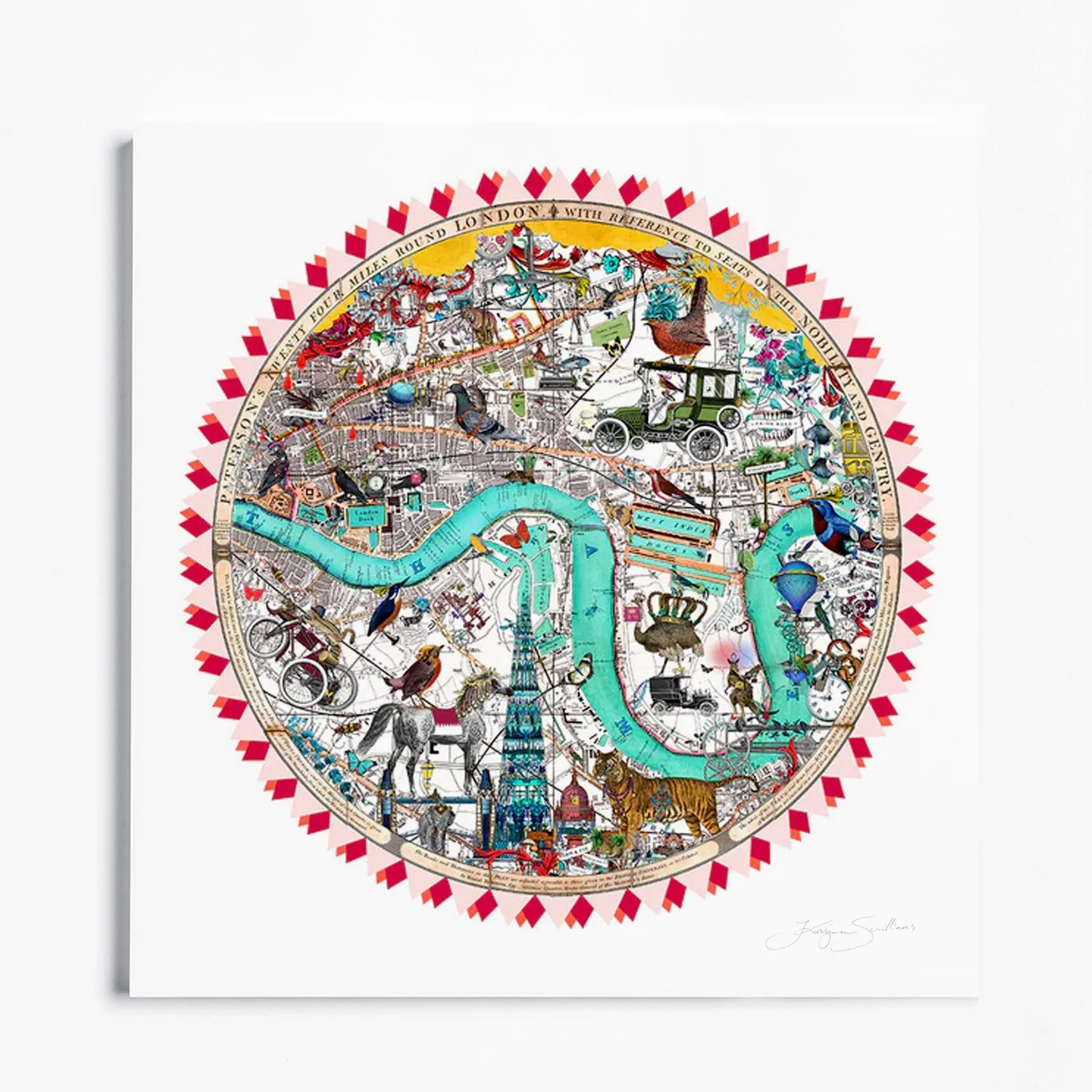 Austur Robin London - Art Print