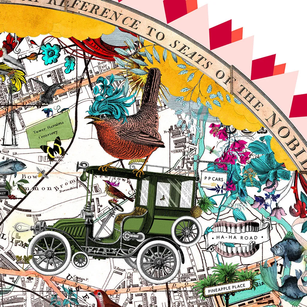 Austur Robin London - Art Print