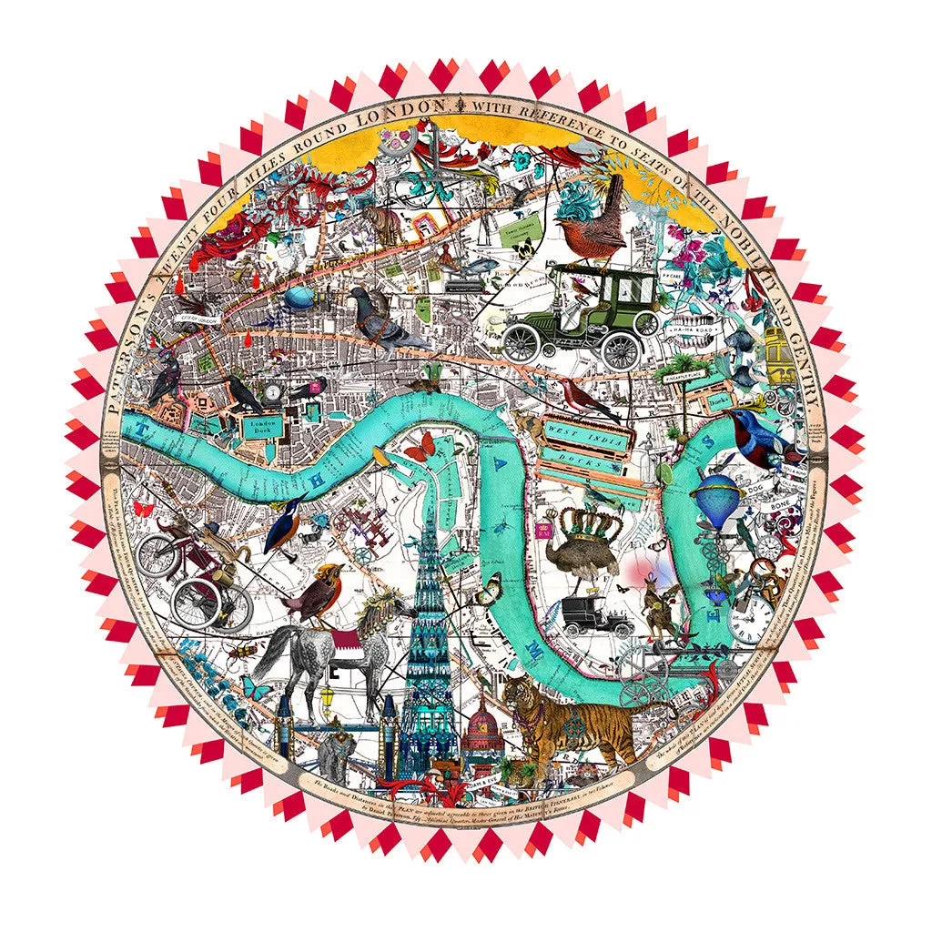 Austur Robin London - Art Print