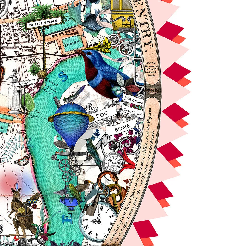 Austur Robin London - Art Print