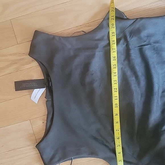 Banana Republic Factory Vegan Suede Knee Length Dress