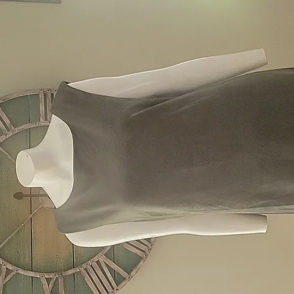 Banana Republic Factory Vegan Suede Knee Length Dress