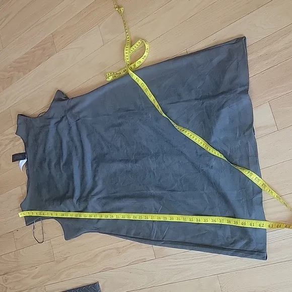 Banana Republic Factory Vegan Suede Knee Length Dress