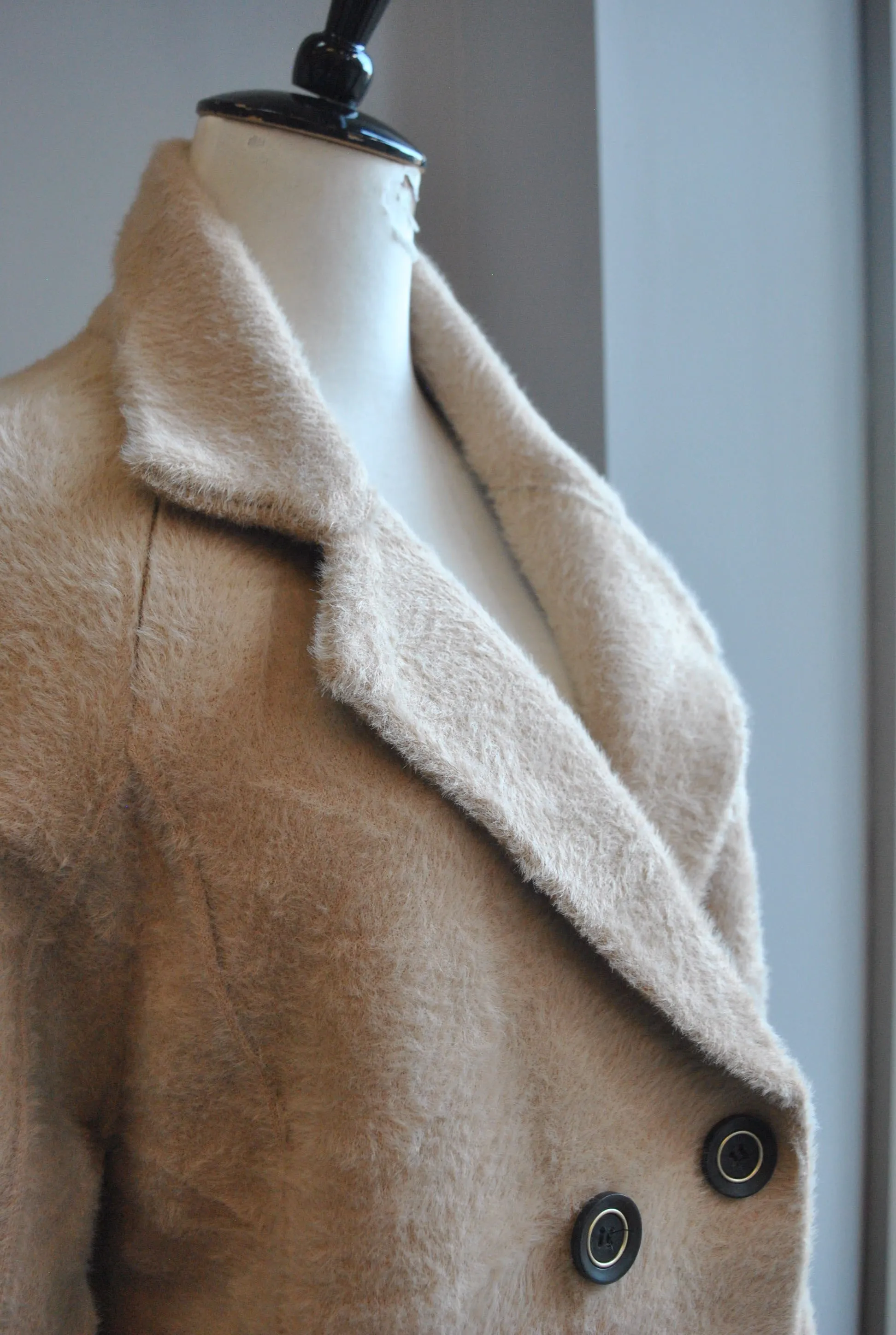 BEIGE ALPAKA JACKET