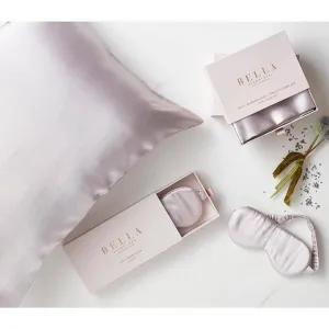 Bella Satinu Sleep Mask In Warm White