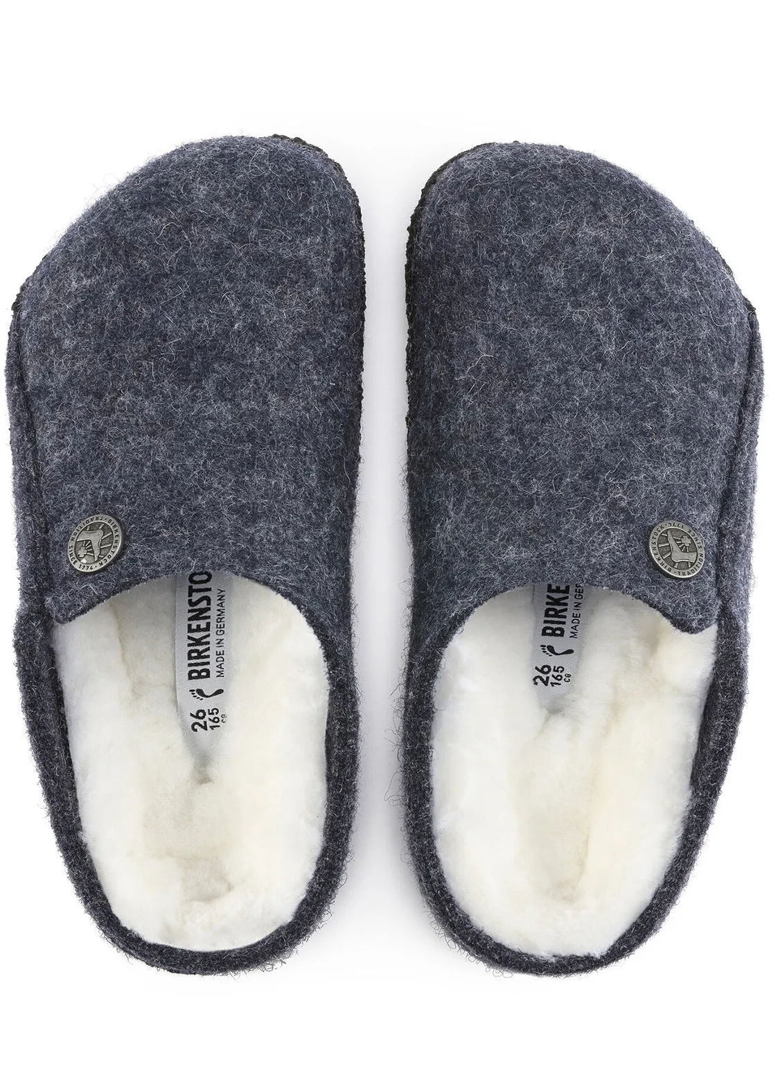 Birkenstock Junior Zermatt Wool Shearling Narrow Sandals