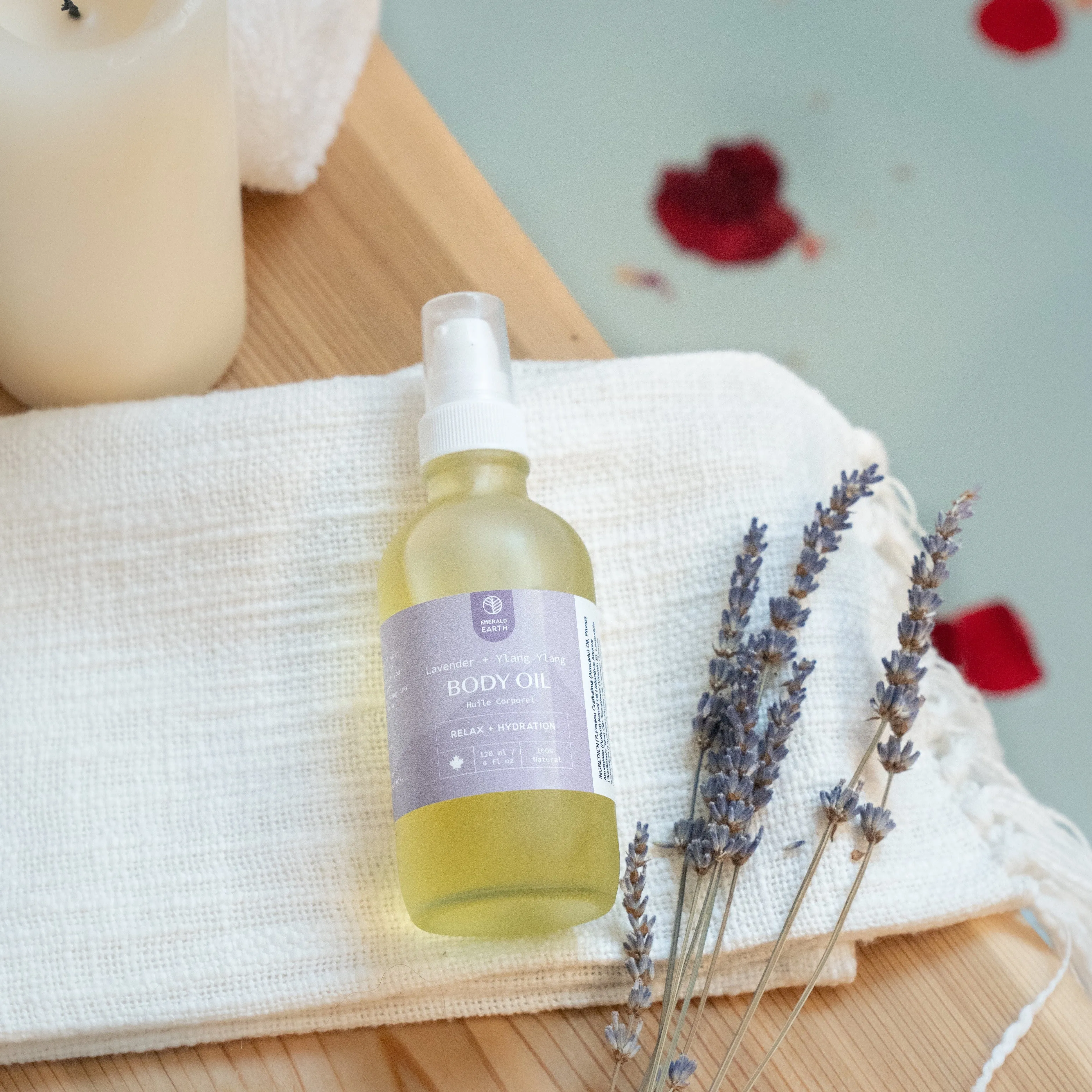 Botanical Body Oil: Lavender   Ylang Ylang