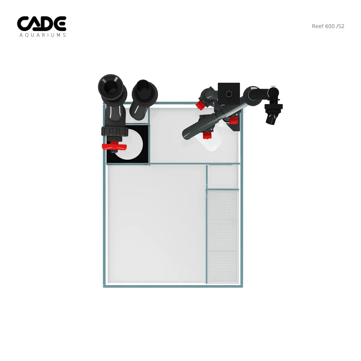 Cade Pro Reef S2 600 (PR600) - White