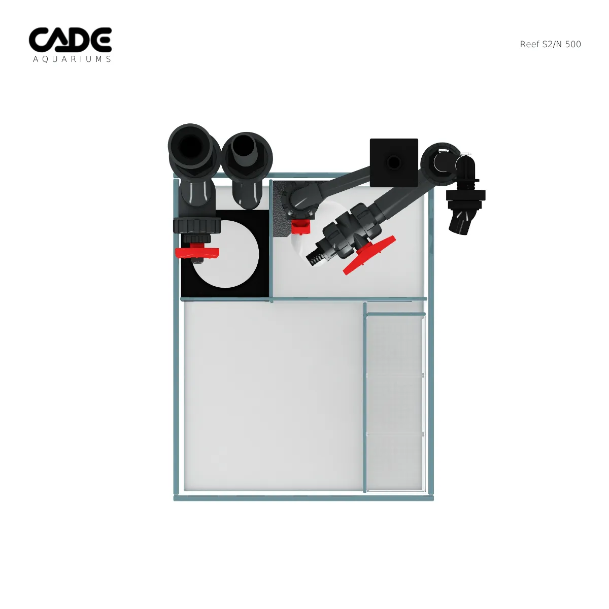 Cade Pro Reef S2/N 500 (Nano Reef) - White