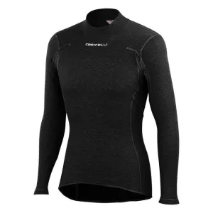 Castelli Flanders Warm Long Sleeve Black Baselayer Men's