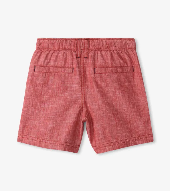 Chambray Woven Short