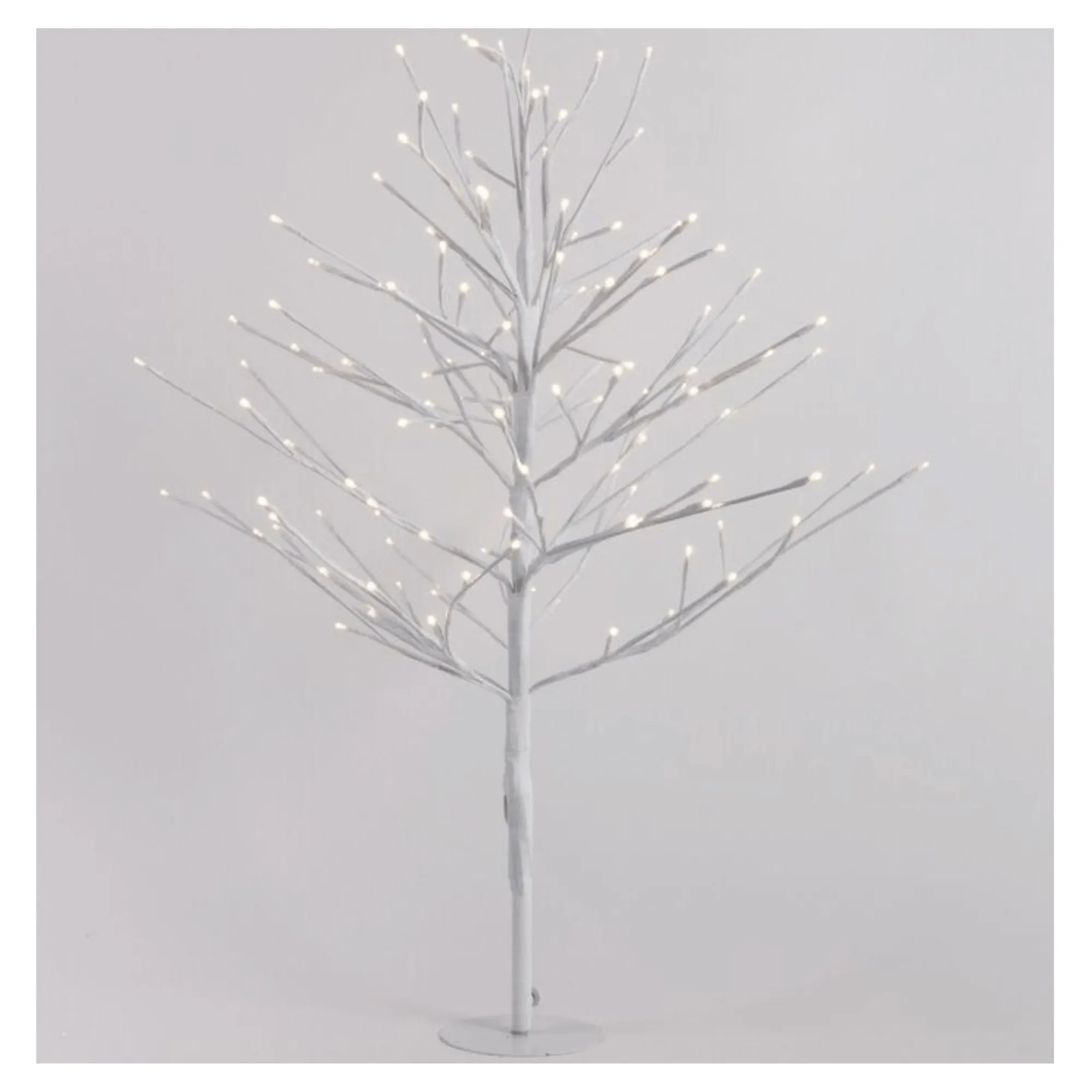 Christmas Tree White LED Warm White Lights 60cm