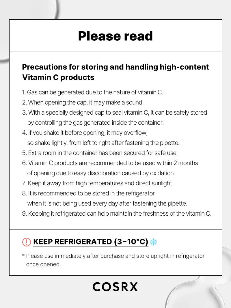 COSRX | The Vitamin C 23 Serum