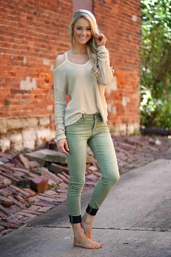 Cozy Cut Out Sweater