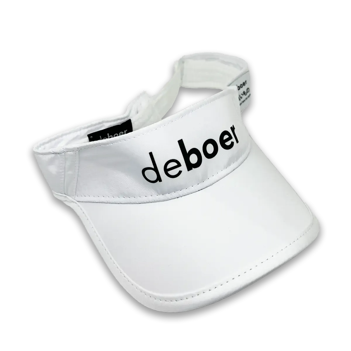 deboer performance race visor – White