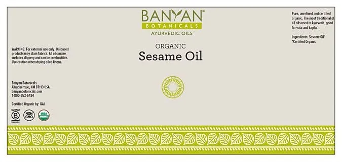 DISCONTINUED (Click for Product Substitute) - Sesame Oil (Organic)