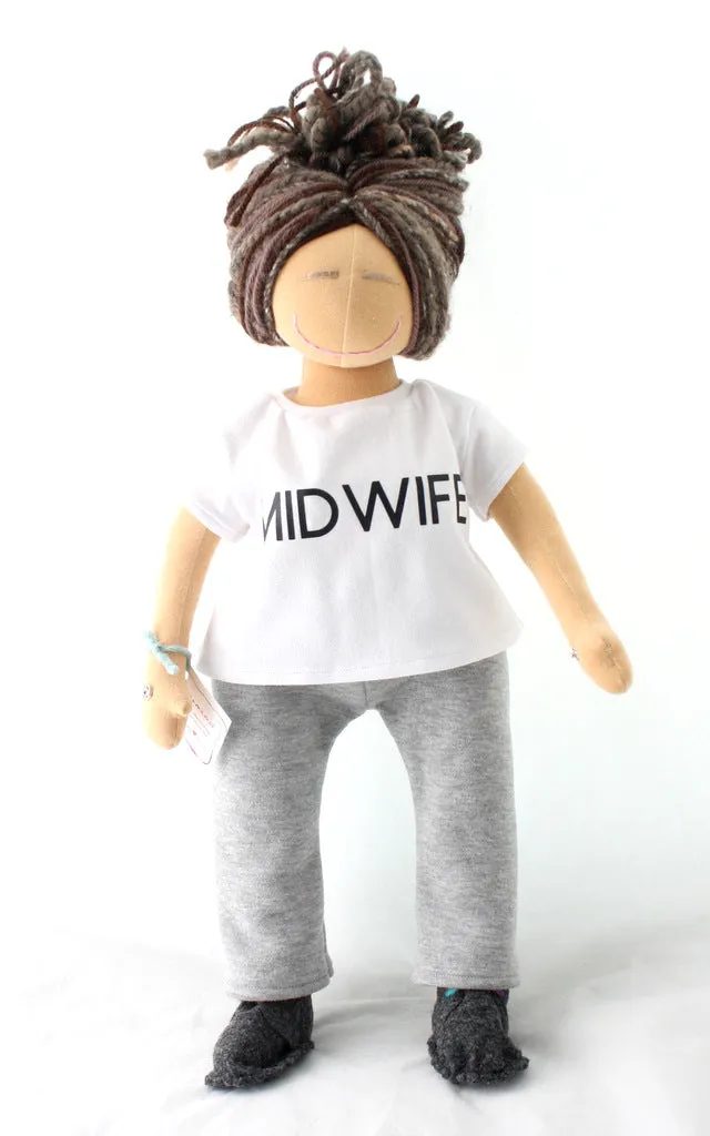 Doula and Midwife Doll Tee/Pants Sets