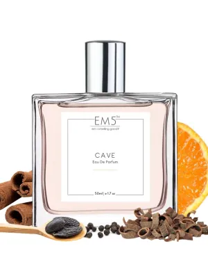 EM5™ Cave Perfume for Men | Woody Spicy Vanilla Fragrance Accords | Luxury Gift for Him | 50 ml