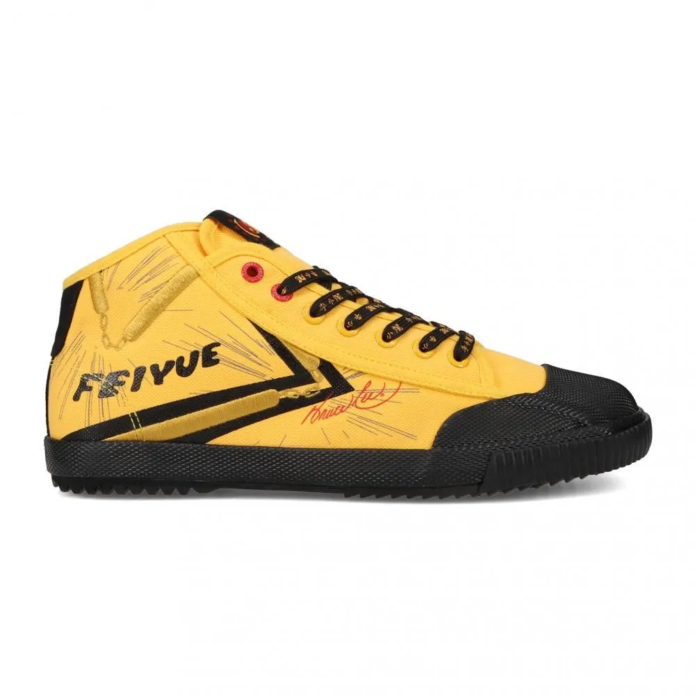 Feiyue Footwear Feiyue x Bruce Lee 1920 Mid Martial Arts/Gym/Lifing Shoes - Yellow / Black