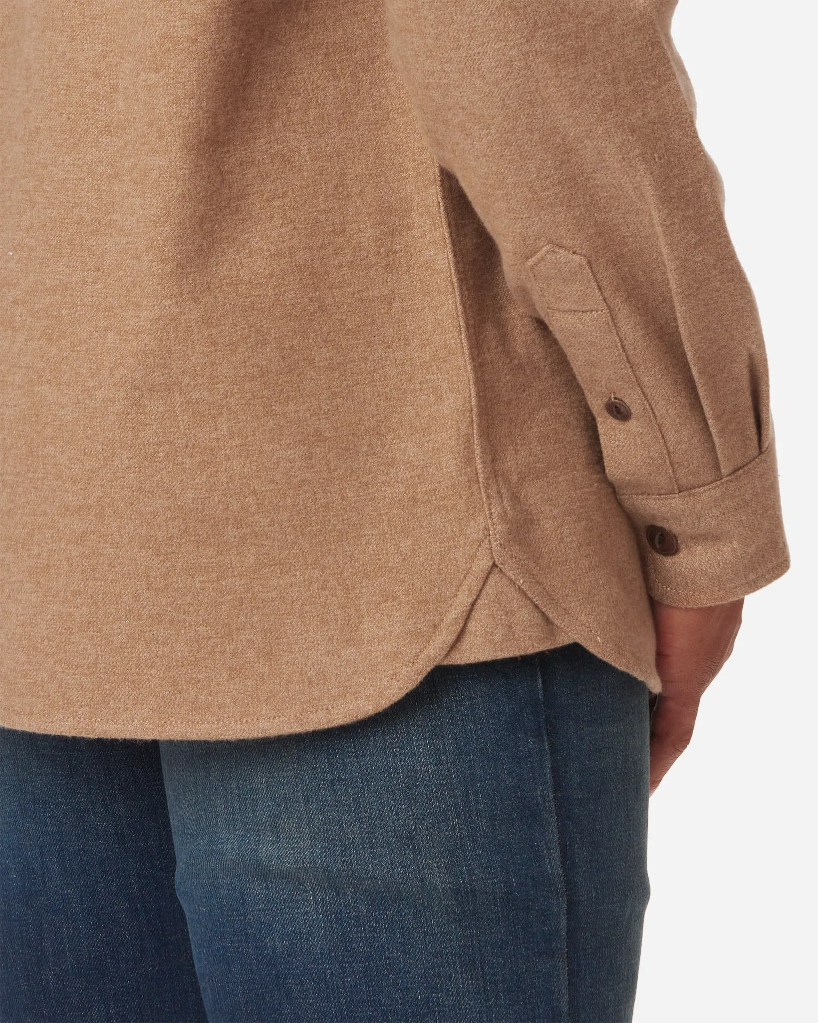 Flannel - Utility Shirt - Camel