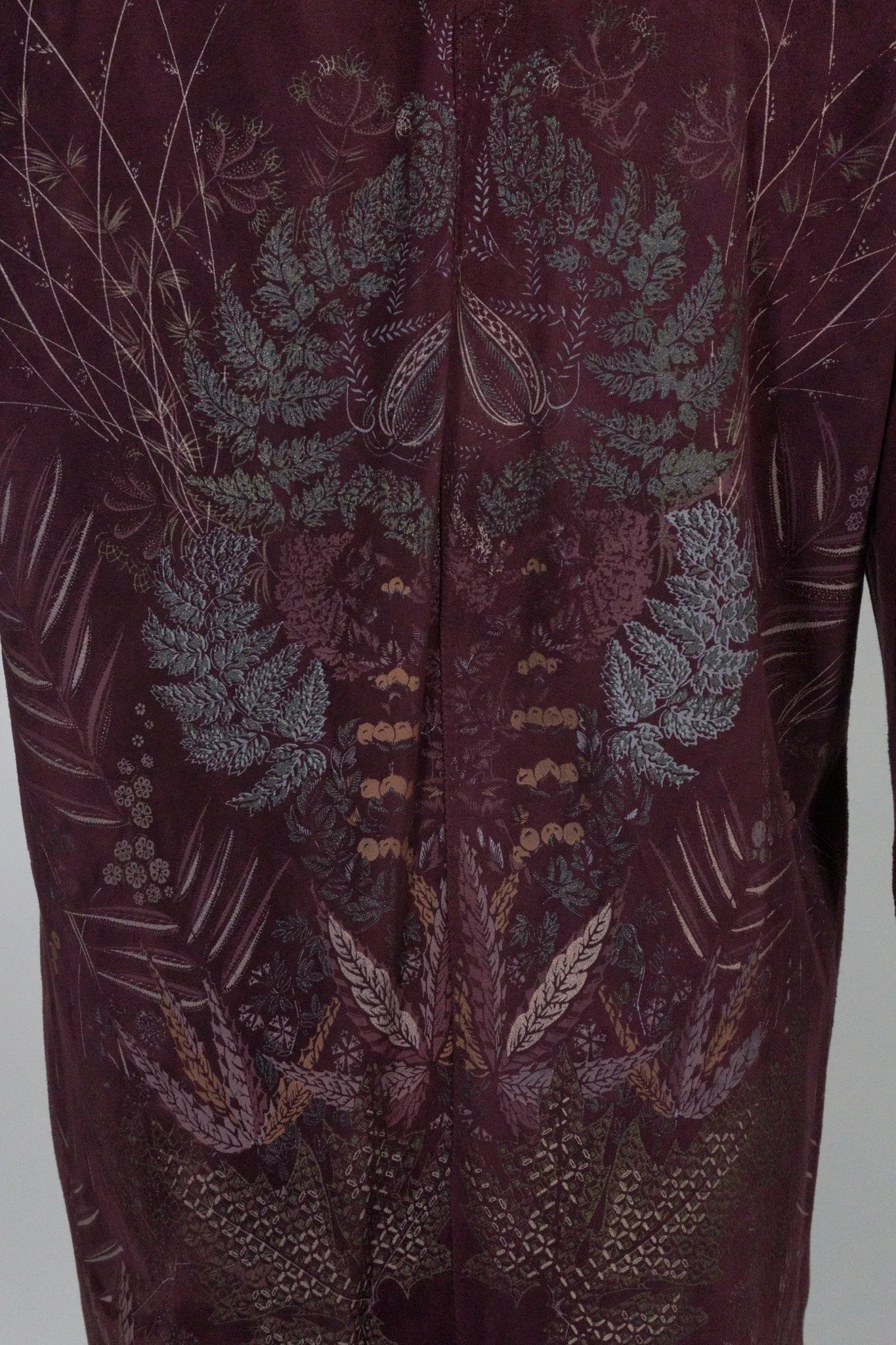 Flora Stamped Suede Boyfriend Jacket