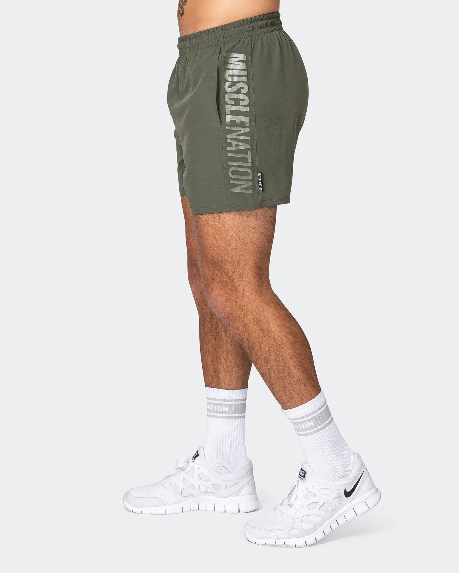 Function 4" Shorts - Dark Khaki