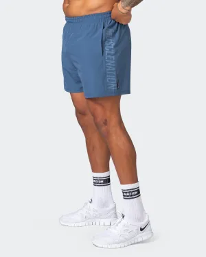 Function 4" Shorts - Denim Blue